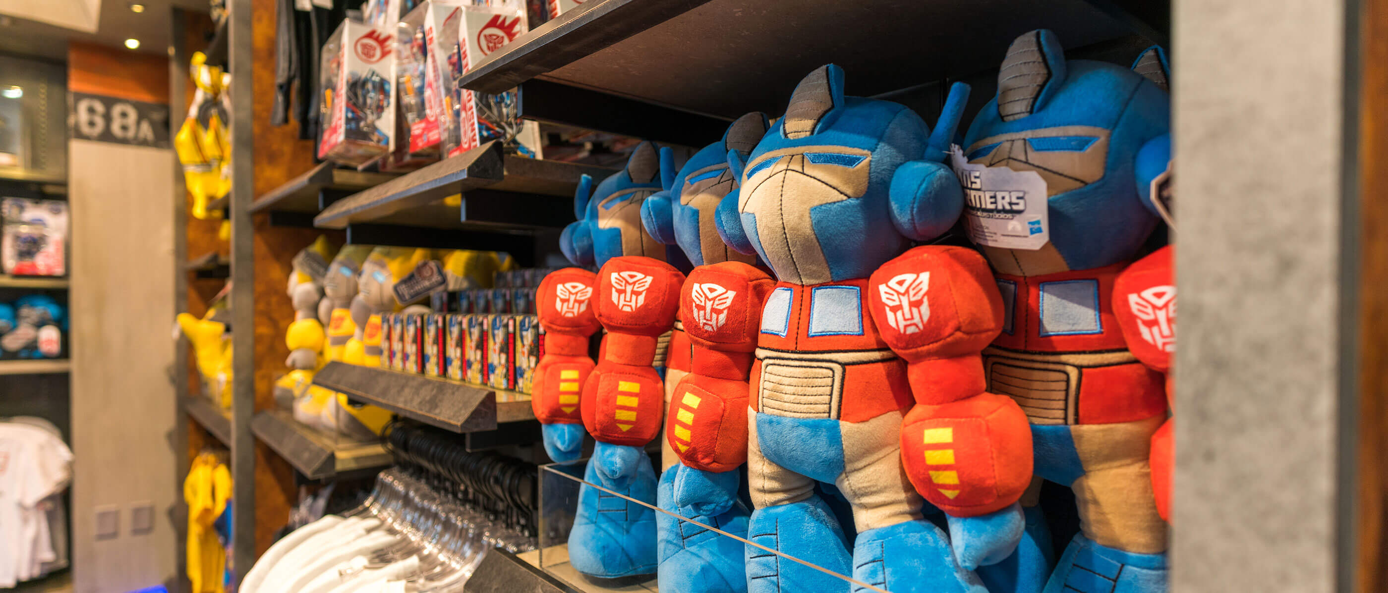 Transformers toys.