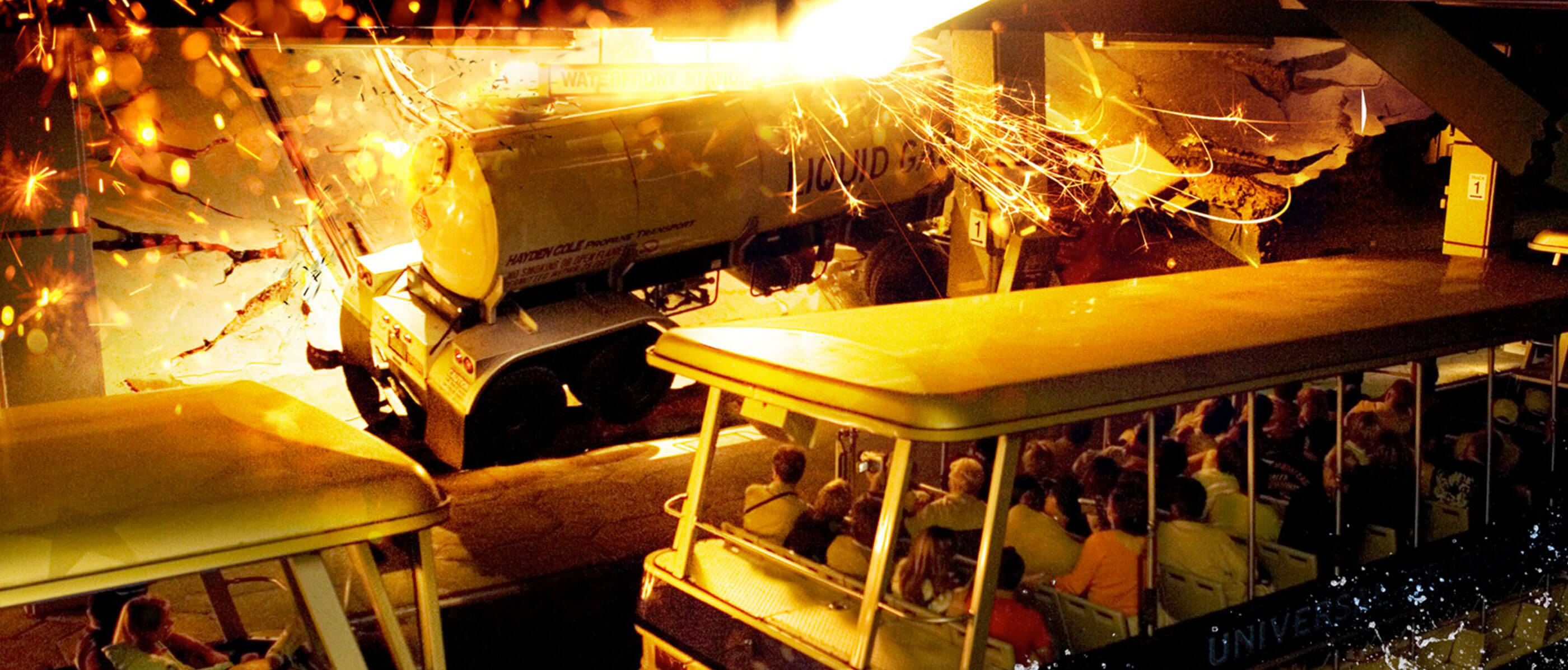 Studio tour of an explosion.
