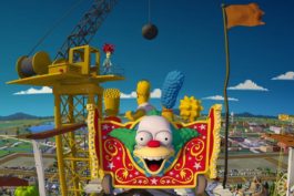 Universal Studios Simpsons theme park ride.