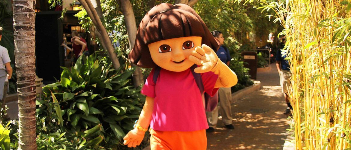 Dora the Explorer by Jurassic Park