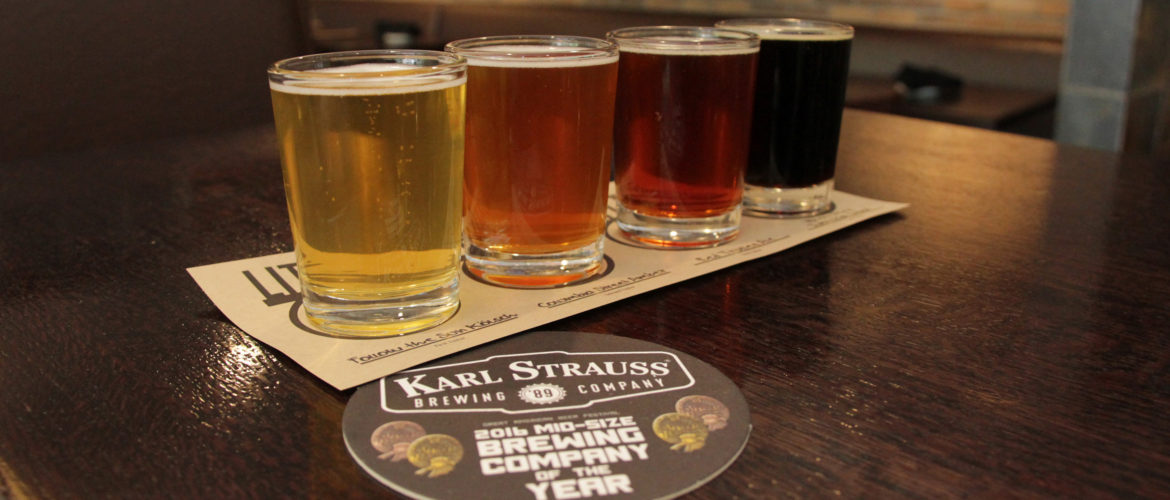 Beers at Karl Strauss on CityWalk