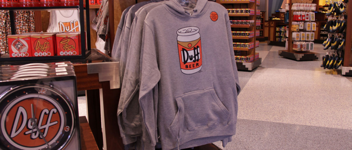 Duff Beer souvenirs