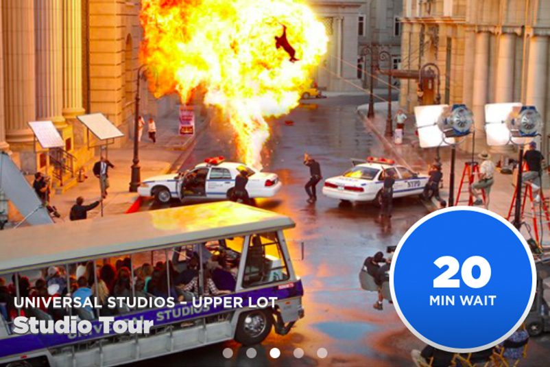 Studio Tour Wait Time image
