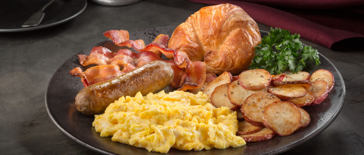 Breakfast from Three Broomsticks. Eggs, Bacon, Potatoes
