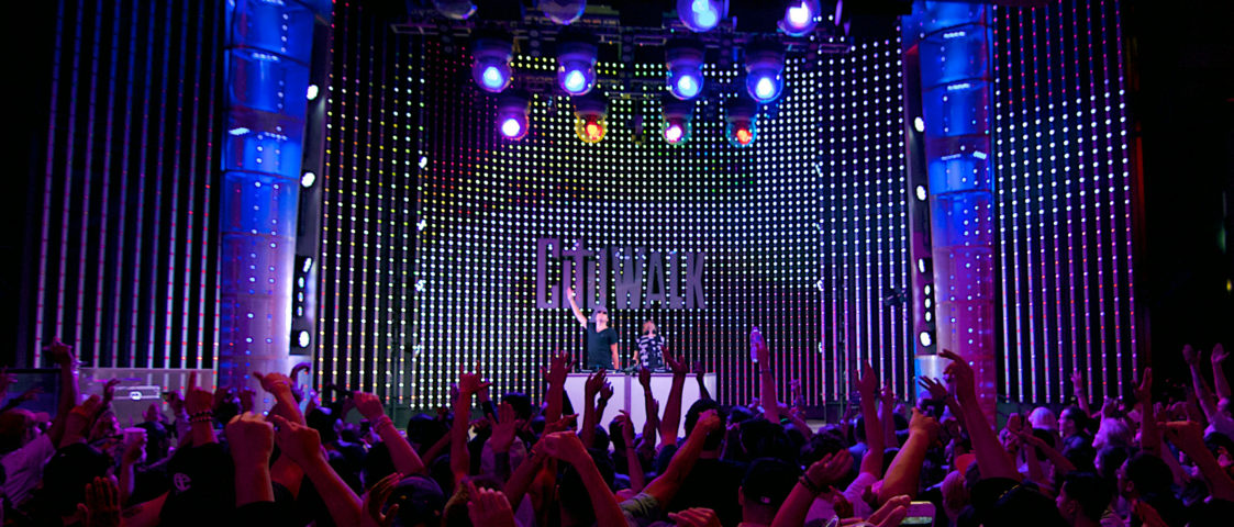 DJs on Stage at CityWalk