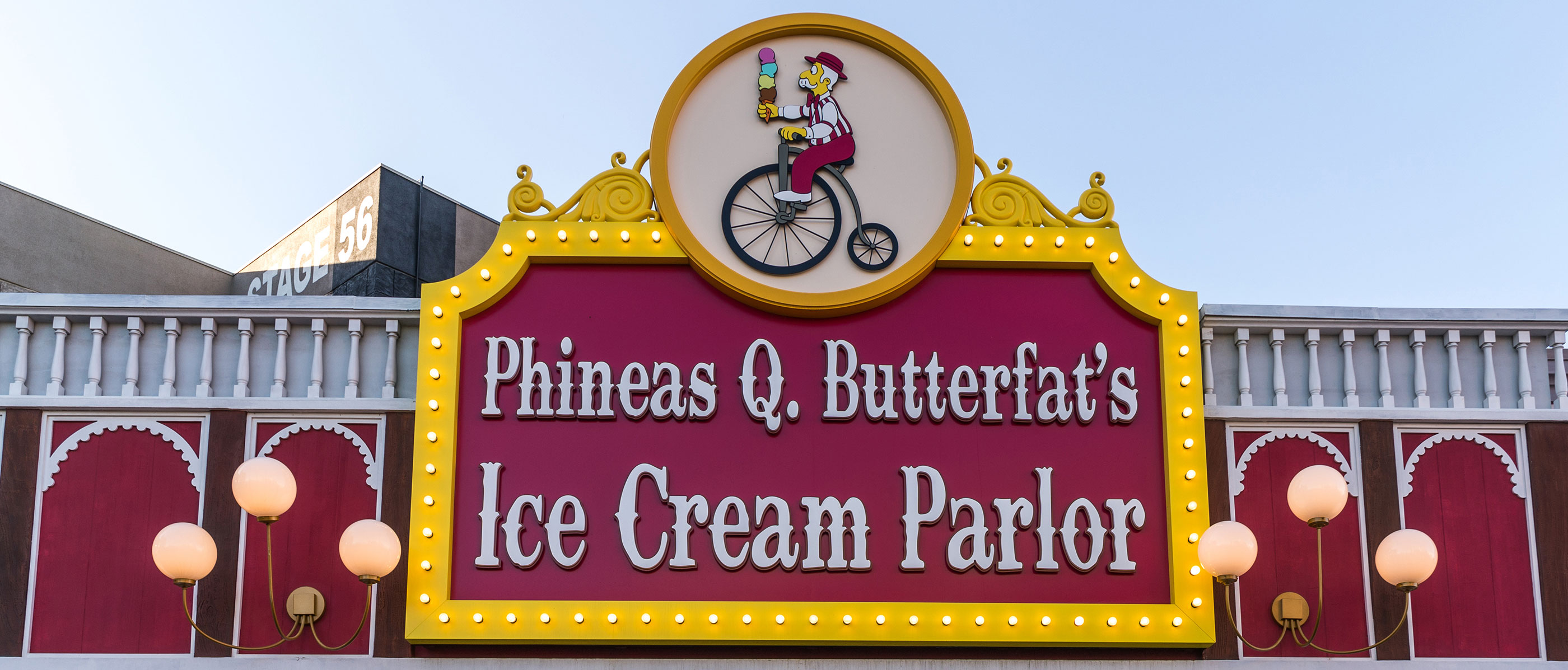 Phineas Q. Butterfat's Exterior Sign