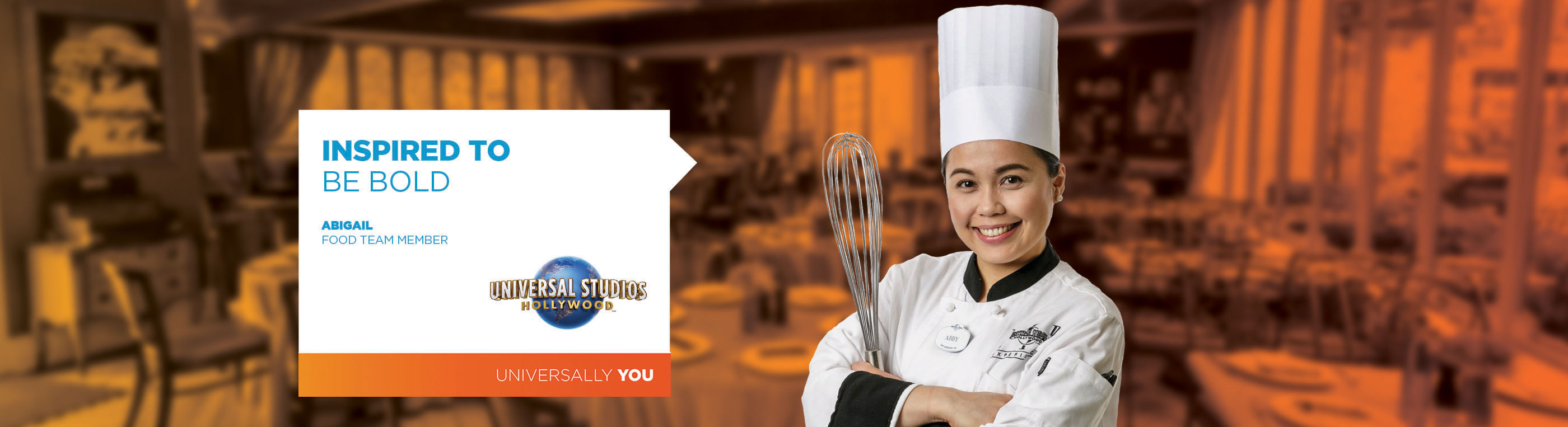 Inspired to Be Bold - Chef
