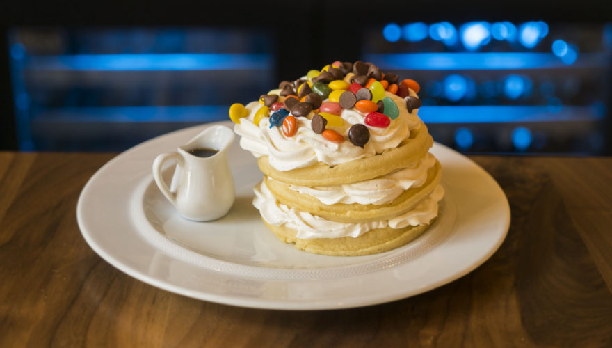 Halloween Horror Nights Food - Eleven's Waffle Extravaganza