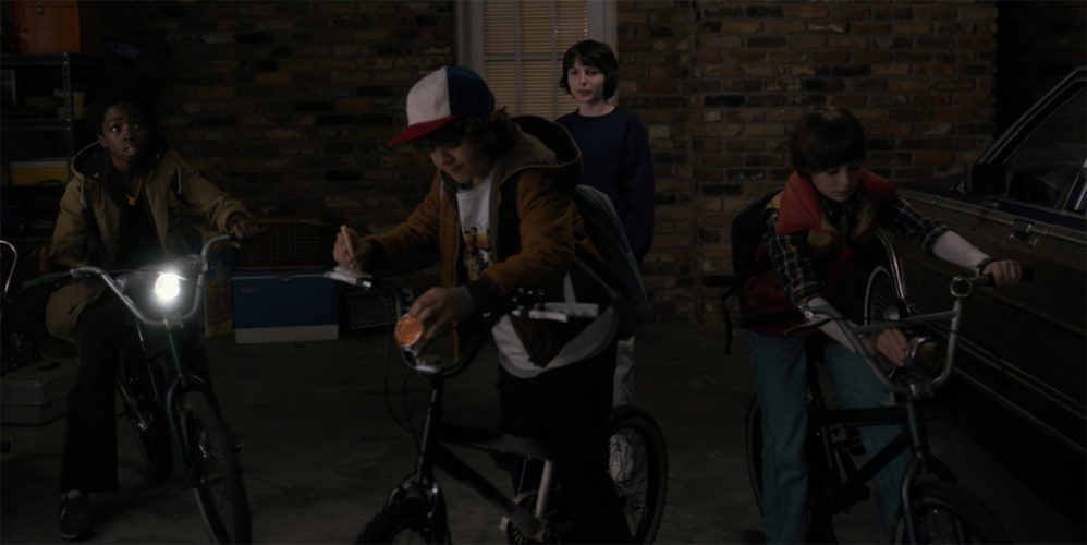 Halloween Horror Nights 2018 - Stranger Things - Kids and bikes