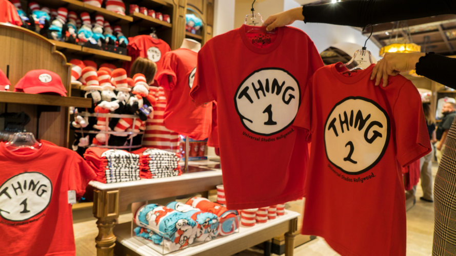 insider tips photo for universal studios website - Thing one and two shirt