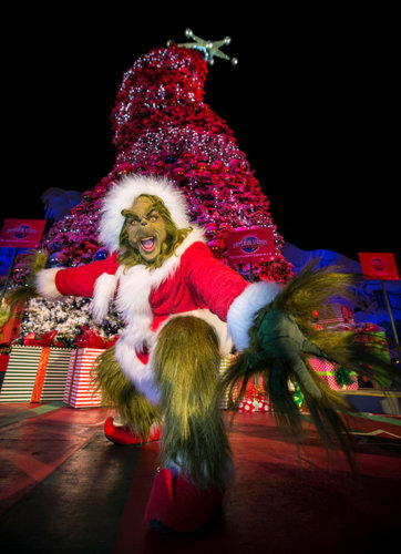 Hurray for the Holidays at Universal Studios Hollywood The Grinch