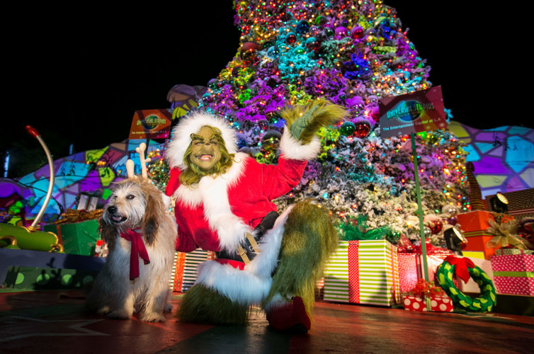 Hurray for the Holidays at Universal Studios Hollywood The Grinch