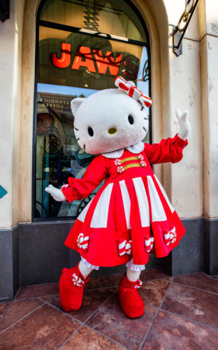 Hurray for the Holidays at Universal Studios Hollywood Hello Kitty