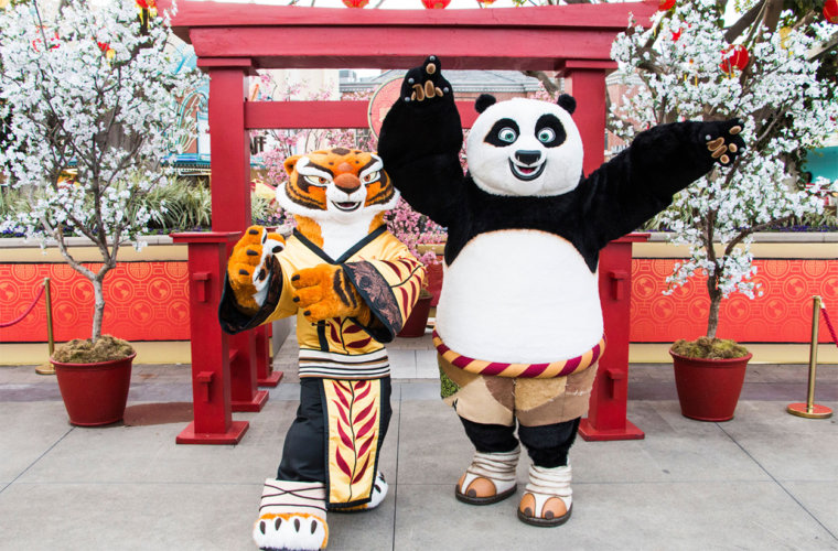 Lunar New Year Event 2019 Po and Tigress