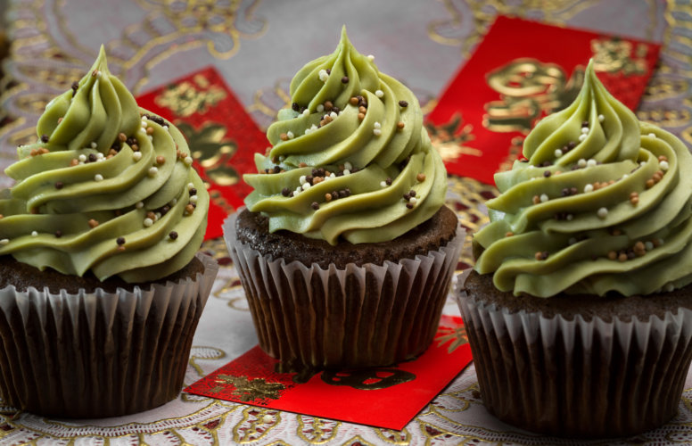 Chocolate Matcha Cupcake Insider Tips Food article - Lunar New Year 2019