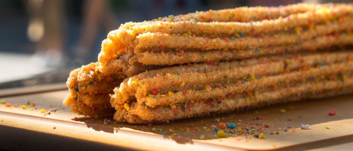 Fruity Pebble Churro