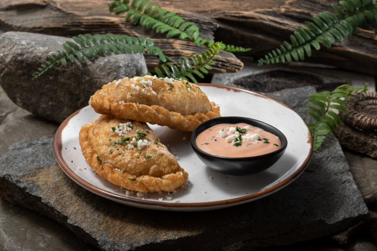 jurassic cafe - Chorizo & Potato Empanadas