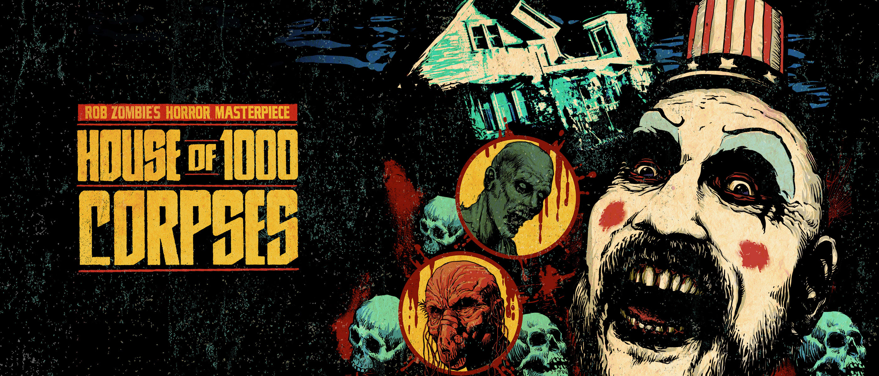 Capt. Spaulding and other characters from House of 1000 Corpses