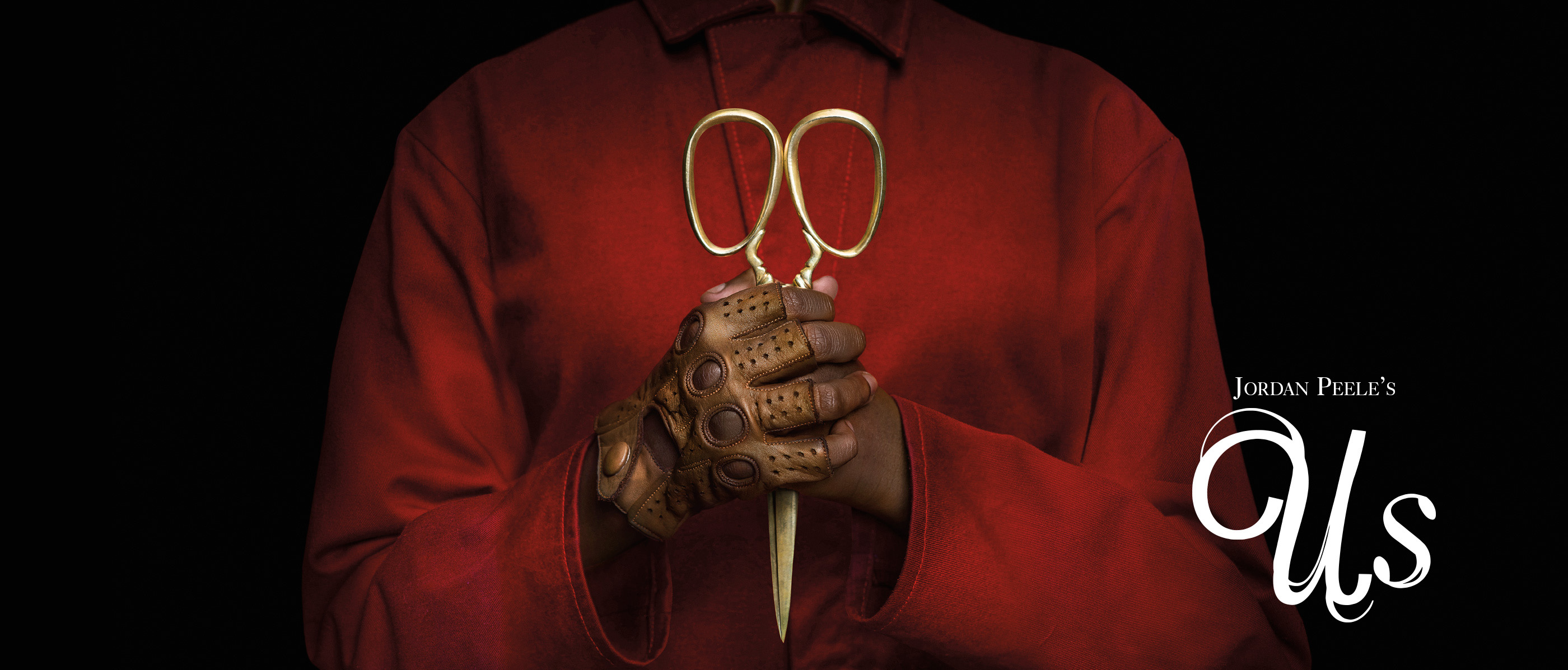 Us Character with Scissors